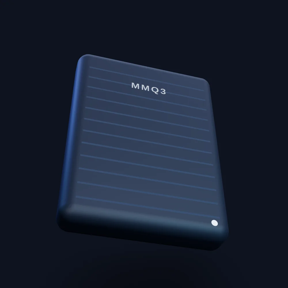 MMQ3 External Hard Drive 4TB — original MMQ3 concept render