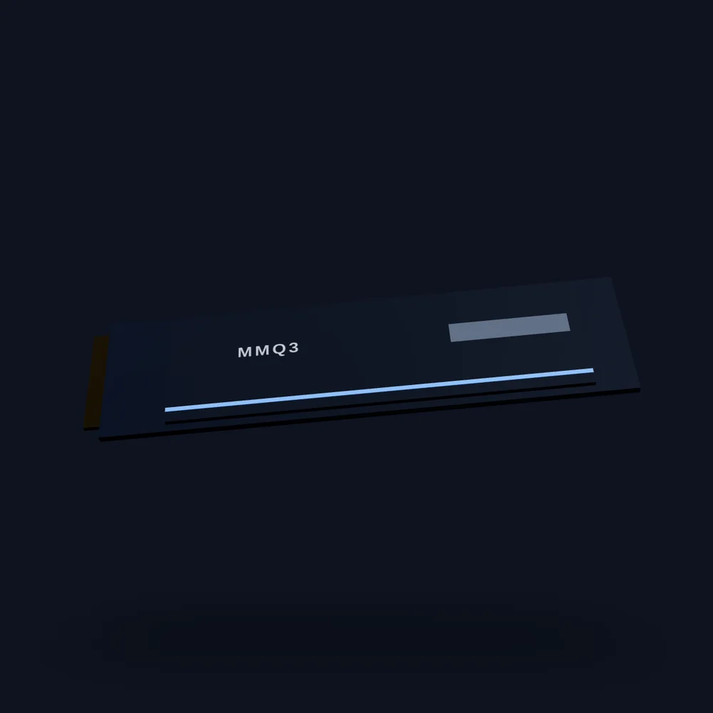 MMQ3 TurboSSD 1TB NVMe — original MMQ3 concept render